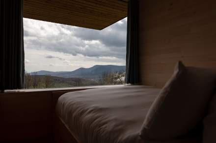Hôtel 48° Nord - Landscape hôtel à Breitenbach - Intérieur Hytte